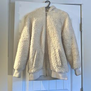 Forever 21 teddy bear jacket